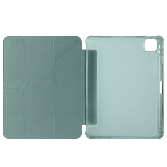 Apple iPad Air 11 2024 Kılıf Zore Tri Folding Kalem Bölmeli Standlı Kılıf - 25