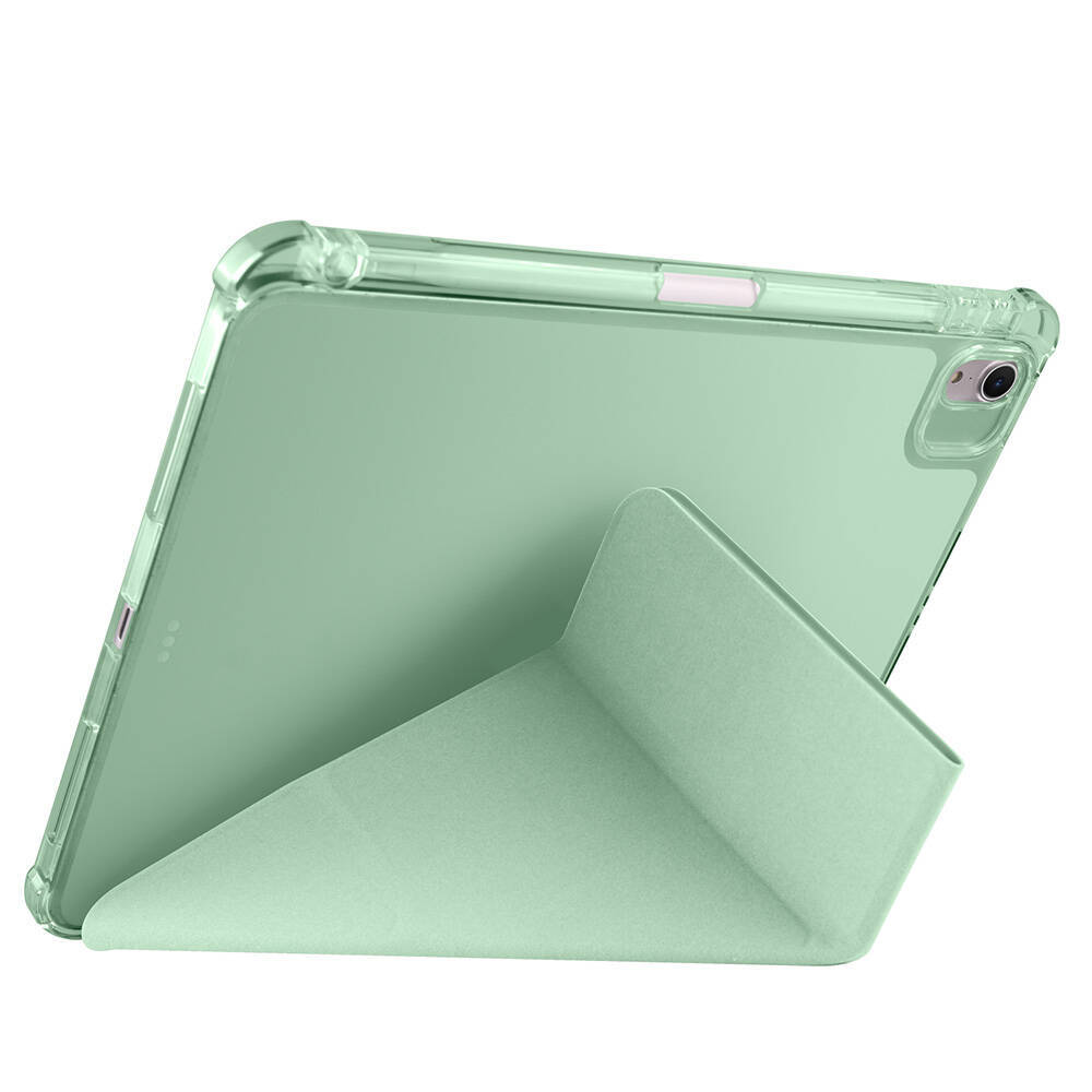 Apple iPad Air 11 2024 Kılıf Zore Tri Folding Kalem Bölmeli Standlı Kılıf - 28