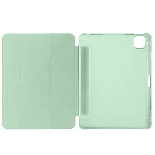 Apple iPad Air 11 2024 Kılıf Zore Tri Folding Kalem Bölmeli Standlı Kılıf - 29