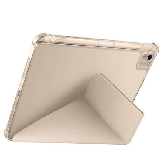 Apple iPad Air 11 2024 Kılıf Zore Tri Folding Kalem Bölmeli Standlı Kılıf - 32