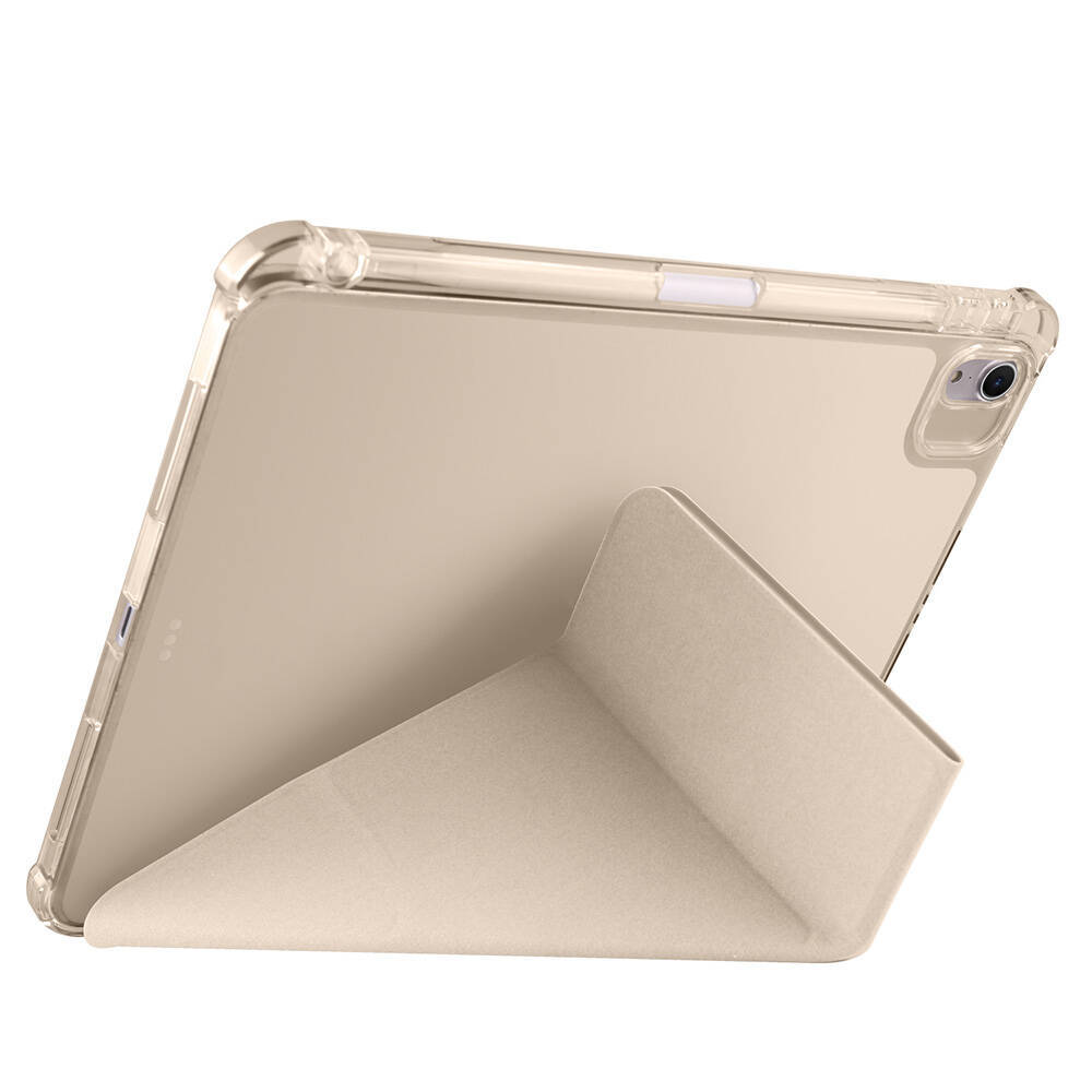 Apple iPad Air 11 2024 Kılıf Zore Tri Folding Kalem Bölmeli Standlı Kılıf - 32