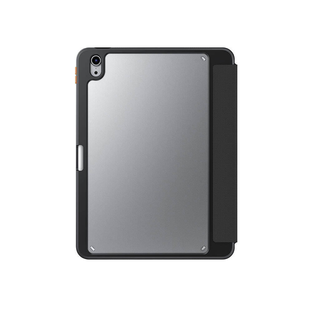 Apple iPad Air 11 2025 M3 Kılıf SkinArma Kabartma Baskı Tasarımlı 360 Tam Koruma Arkası Şeffaf Standlı Gamma Kılıf - 7