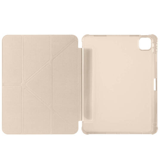 Apple iPad Air 11 2025 M3 Kılıf Zore Tri Folding Kalem Bölmeli Standlı Kılıf - 19