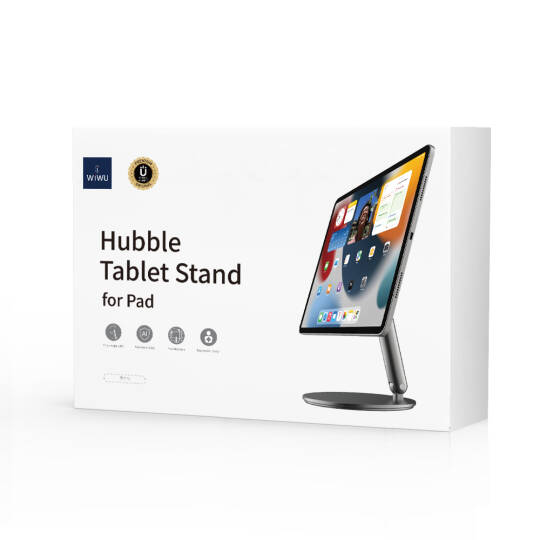 Apple iPad Air 12.9 2020 (4.Nesil) Wiwu ZM-310 360 Derece Dönebilen Magnetik Başlıklı Tablet Standı - 14