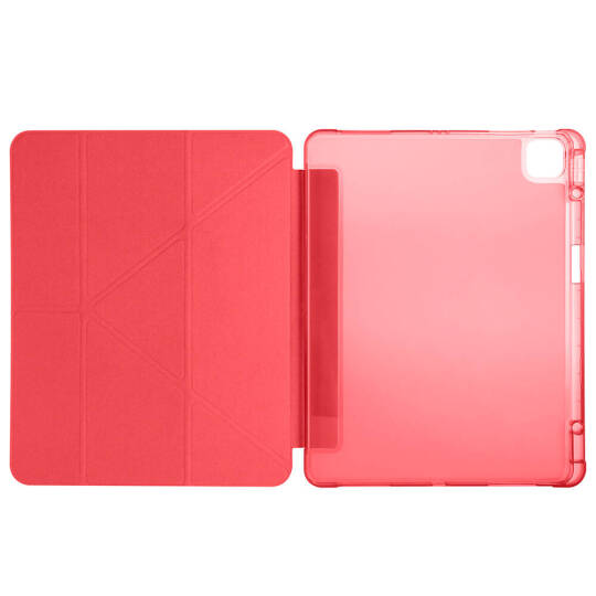 Apple iPad Air 13 2024 Kılıf Zore Tri Folding Kalem Bölmeli Standlı Kılıf - 17