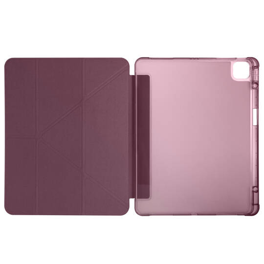 Apple iPad Air 13 2024 Kılıf Zore Tri Folding Kalem Bölmeli Standlı Kılıf - 22
