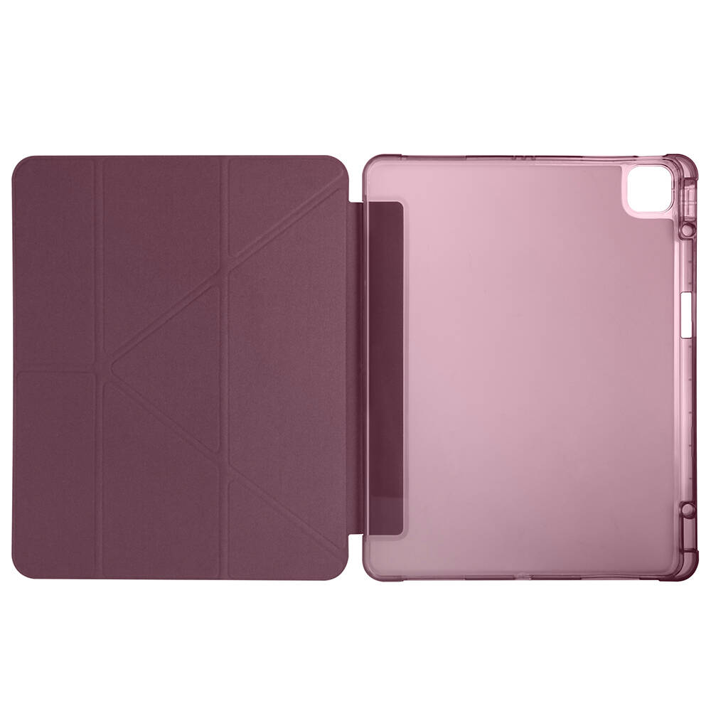Apple iPad Air 13 2025 M3 Kılıf Zore Tri Folding Kalem Bölmeli Standlı Kılıf - 22