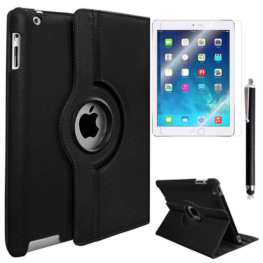 Apple iPad Mini 2-3 Zore Dönebilen Standlı Kılıf - 7