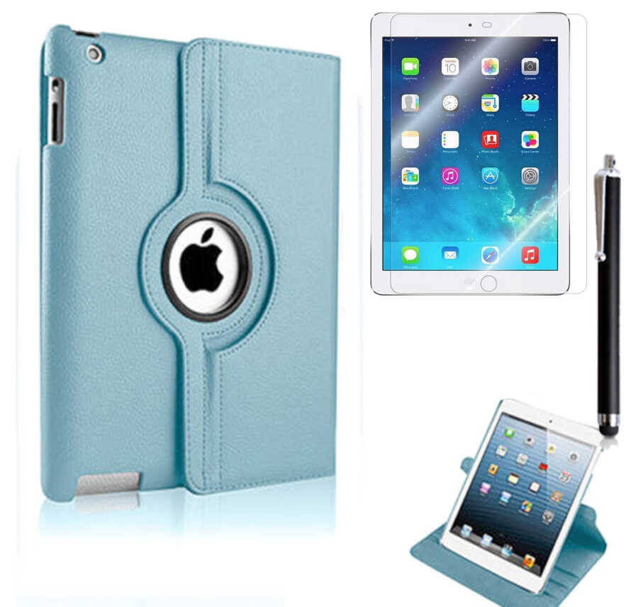 Apple iPad Mini 2-3 Zore Dönebilen Standlı Kılıf - 4