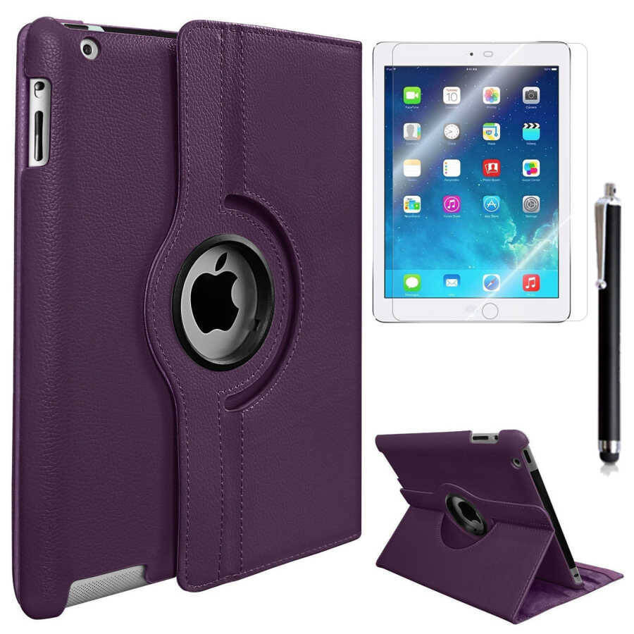 Apple iPad Mini 2-3 Zore Dönebilen Standlı Kılıf - 3