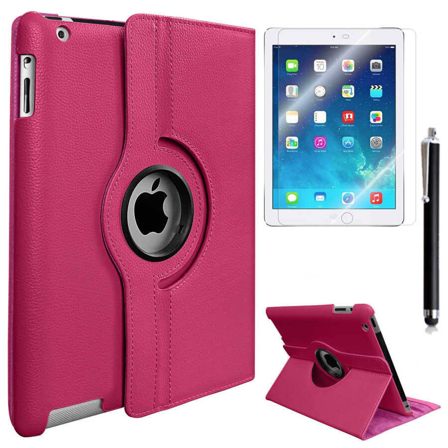Apple iPad Mini 2-3 Zore Dönebilen Standlı Kılıf - 1