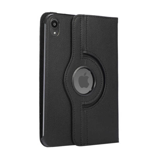 Apple iPad Mini 2021 (6.Nesil) Zore Dönebilen Standlı Kılıf Siyah