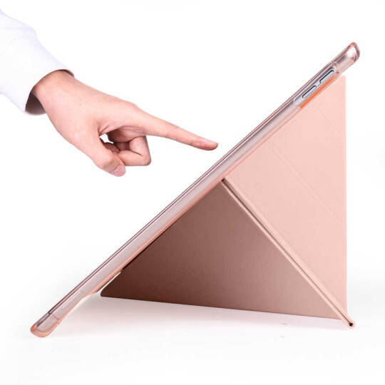 Apple iPad Pro 10.5 (7.Nesil) Kılıf Zore Tri Folding Kalem Bölmeli Standlı Kılıf - 14