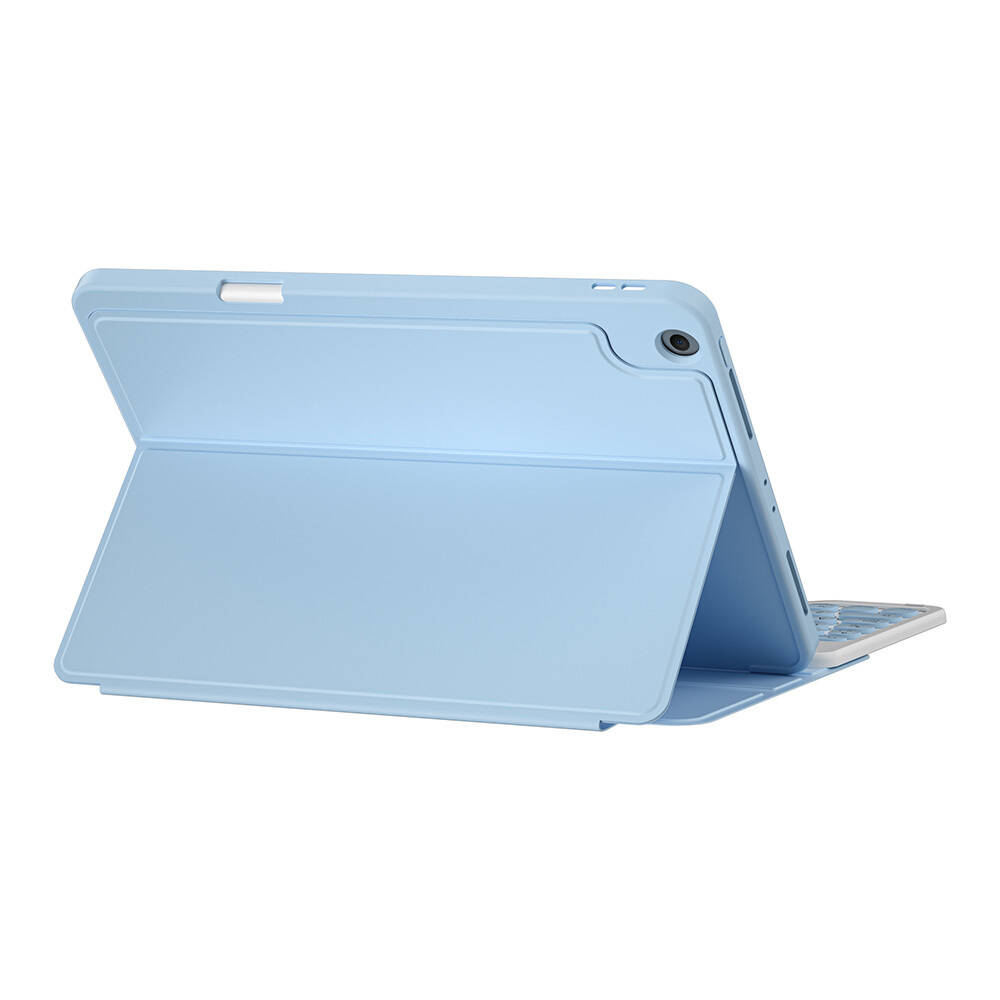 Apple iPad Pro 10.5 (7.Nesil) Wiwu Protective Gizli Kalem Bölmeli Klavyeli Kılıf - 11