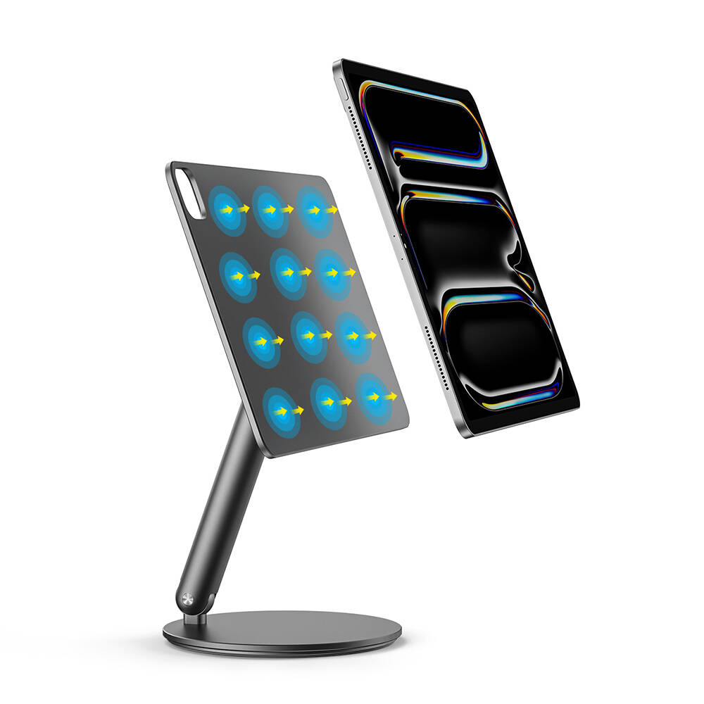 Apple iPad Pro 11 2020 (2.Nesil) Wiwu ZM-310 360 Derece Dönebilen Magnetik Başlıklı Tablet Standı - 3