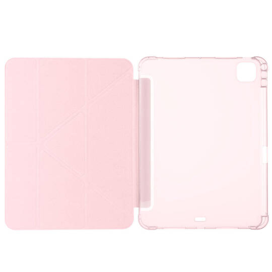 Apple iPad Pro 11 2024 Kılıf Zore Tri Folding Kalem Bölmeli Standlı Kılıf - 14