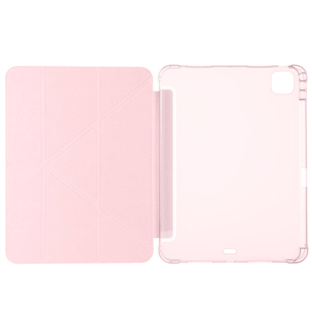 Apple iPad Pro 11 2025 M5 Kılıf Zore Tri Folding Kalem Bölmeli Standlı Kılıf - 14