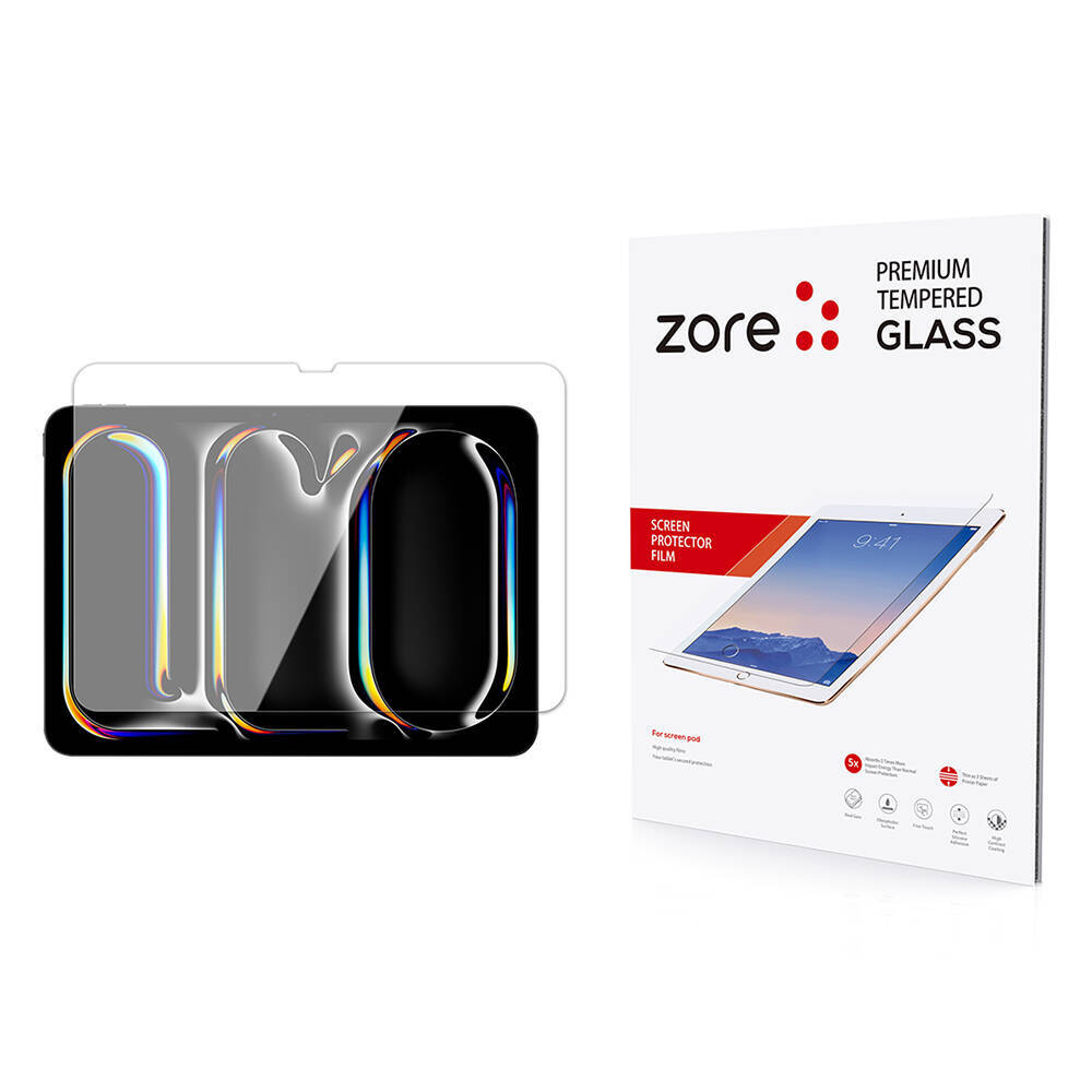 Apple iPad Pro 11 2025 M5 Zore Temperli Cam Ekran Koruyucu - 1