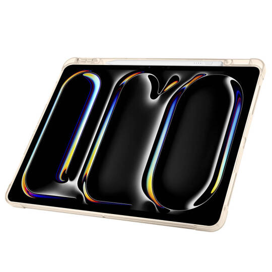 Apple iPad Pro 13 2024 Kılıf Zore Tri Folding Kalem Bölmeli Standlı Kılıf - 16