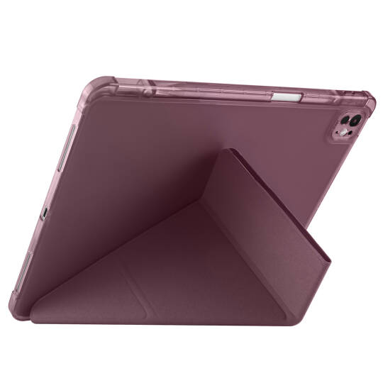 Apple iPad Pro 13 2024 Kılıf Zore Tri Folding Kalem Bölmeli Standlı Kılıf - 20