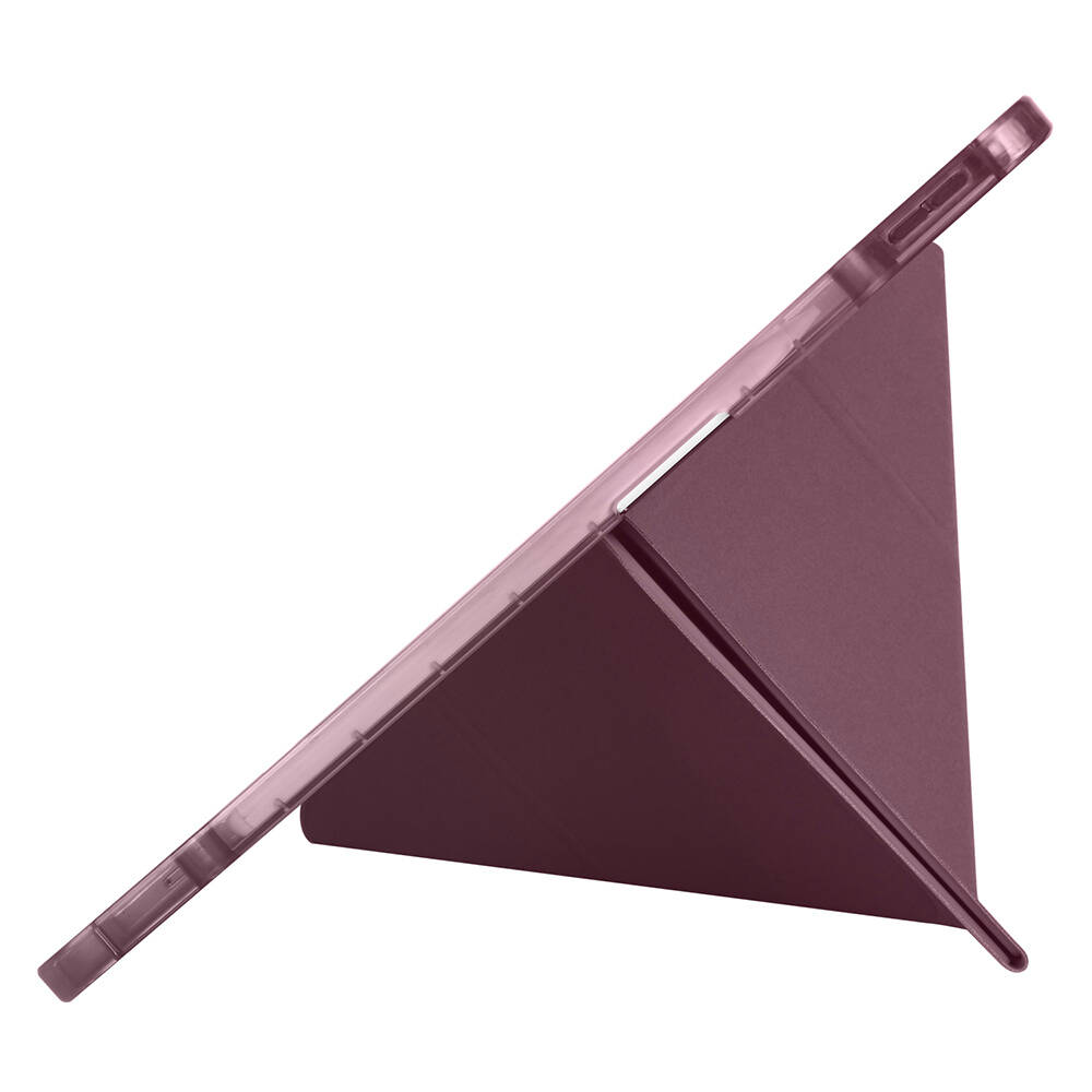 Apple iPad Pro 13 2024 Kılıf Zore Tri Folding Kalem Bölmeli Standlı Kılıf - 21