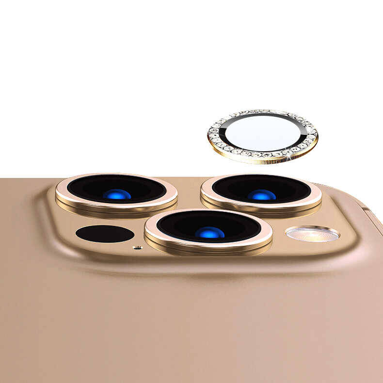 Apple iPhone 11 Pro Zore CL-06 Kamera Lens Koruyucu - 14