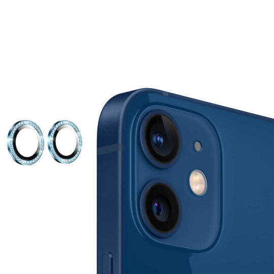Apple iPhone 12 Mini Zore CL-06 Kamera Lens Koruyucu - 10