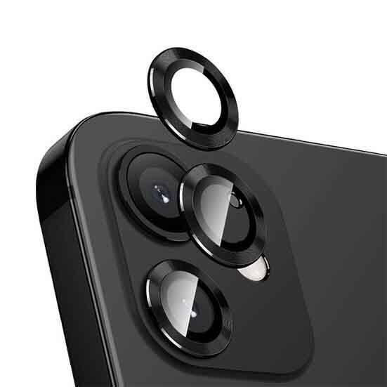 Apple iPhone 12 Mini Zore CL-12 Premium Safir Parmak İzi Bırakmayan Anti-Reflective Kamera Lens Koruyucu - 1