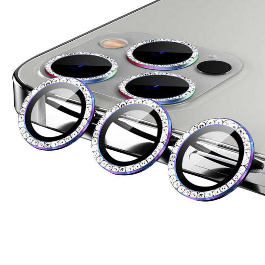 Apple iPhone 12 Pro Max Zore CL-06 Kamera Lens Koruyucu - 7