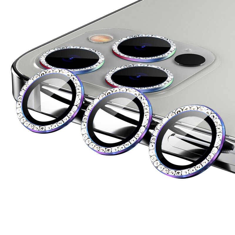 Apple iPhone 12 Pro Max Zore CL-06 Kamera Lens Koruyucu - 7