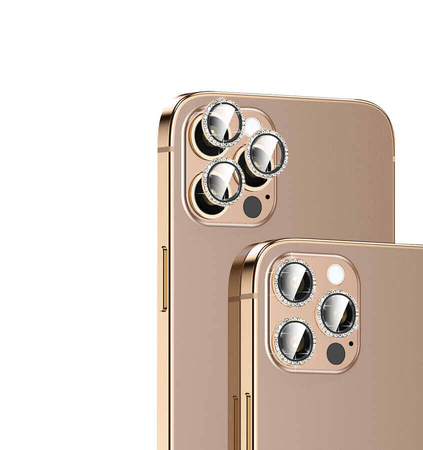 Apple iPhone 12 Pro Max Zore CL-06 Kamera Lens Koruyucu - 11