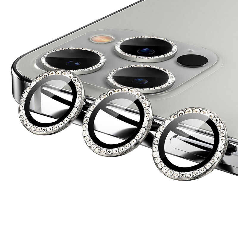 Apple iPhone 12 Pro Max Zore CL-06 Kamera Lens Koruyucu - 1