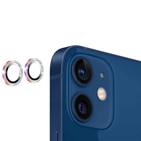 Apple iPhone 12 Zore CL-06 Kamera Lens Koruyucu - 2