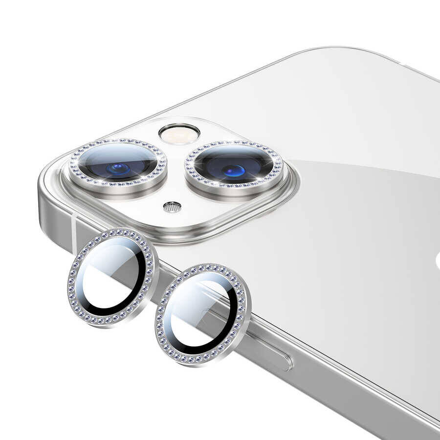 Apple iPhone 13 Mini Zore CL-06 Kamera Lens Koruyucu - 4