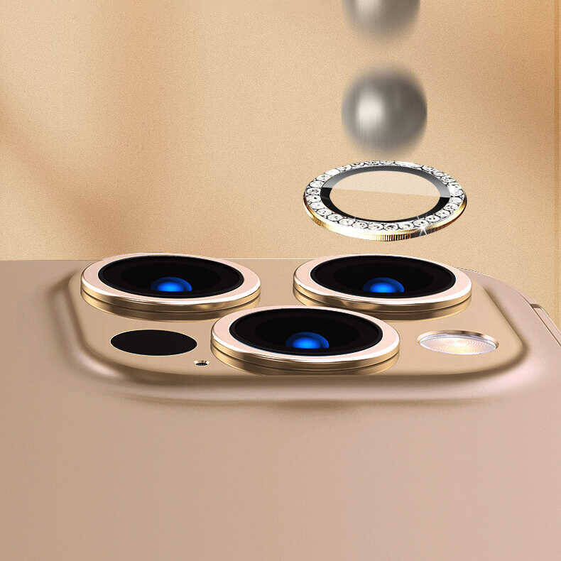Apple iPhone 13 Pro Max Zore CL-06 Kamera Lens Koruyucu - 17