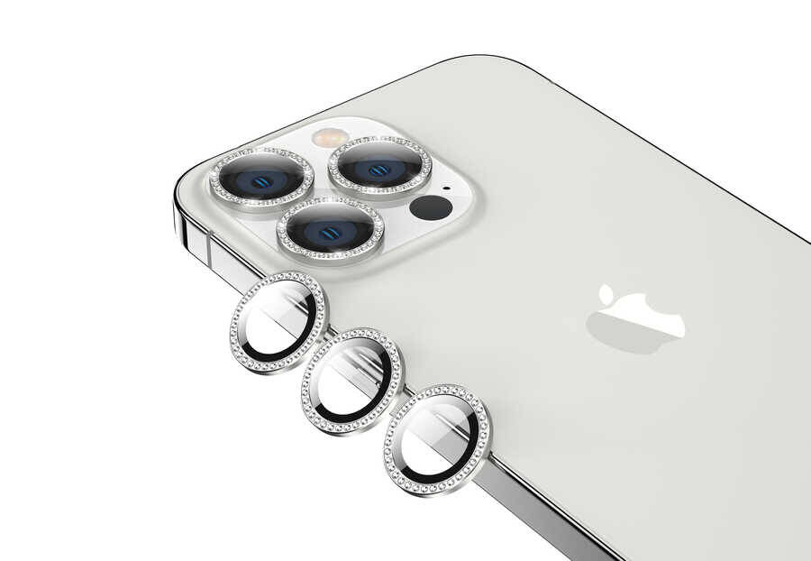 Apple iPhone 13 Pro Max Zore CL-06 Kamera Lens Koruyucu - 4