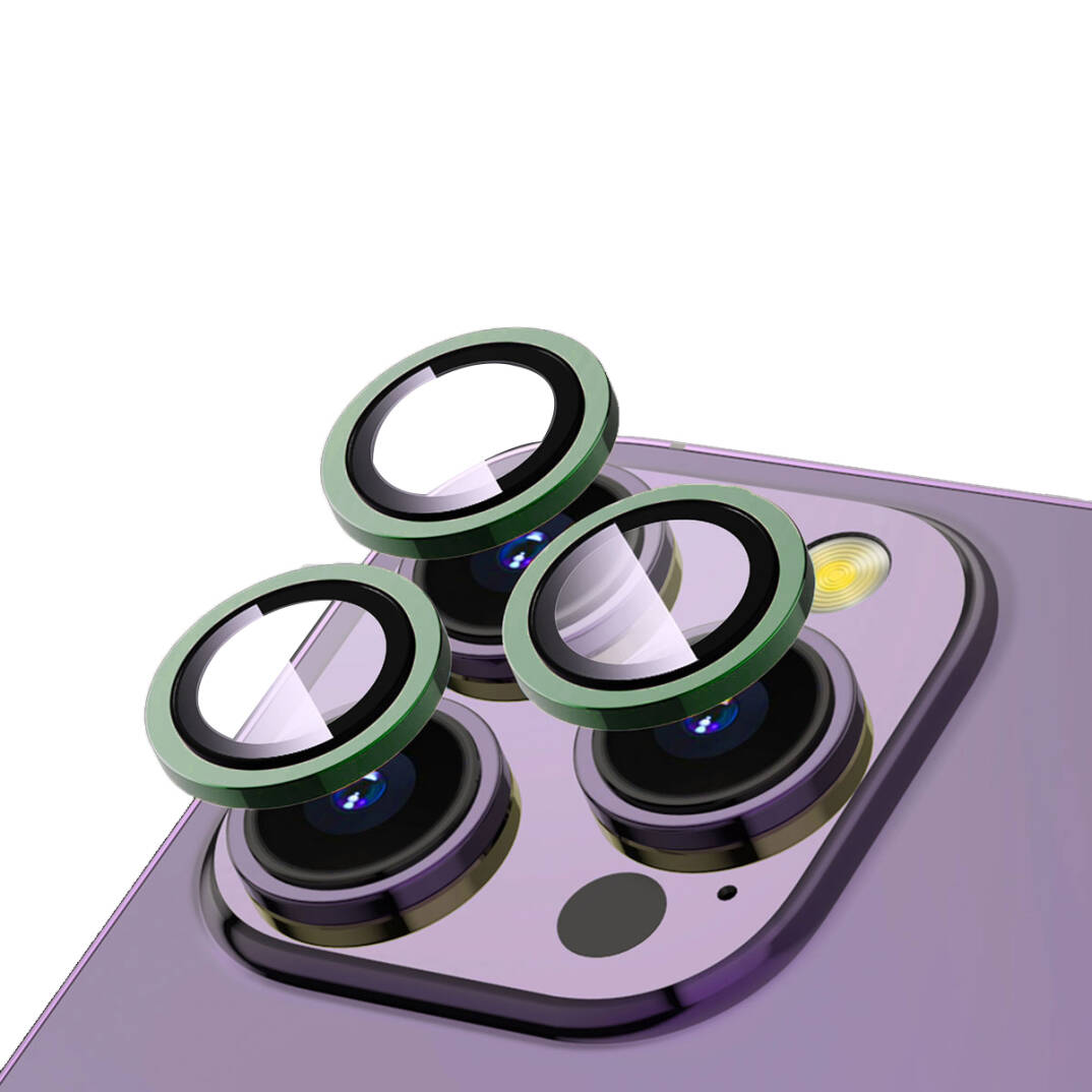 Apple iPhone 13 Pro Max Zore CL-12 Premium Safir Parmak İzi Bırakmayan Anti-Reflective Kamera Lens Koruyucu - 6