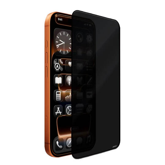 Apple iPhone 13 Pro Mohseven Safir Coating Privacy Hayalet Temperli Cam Ekran Koruyucu