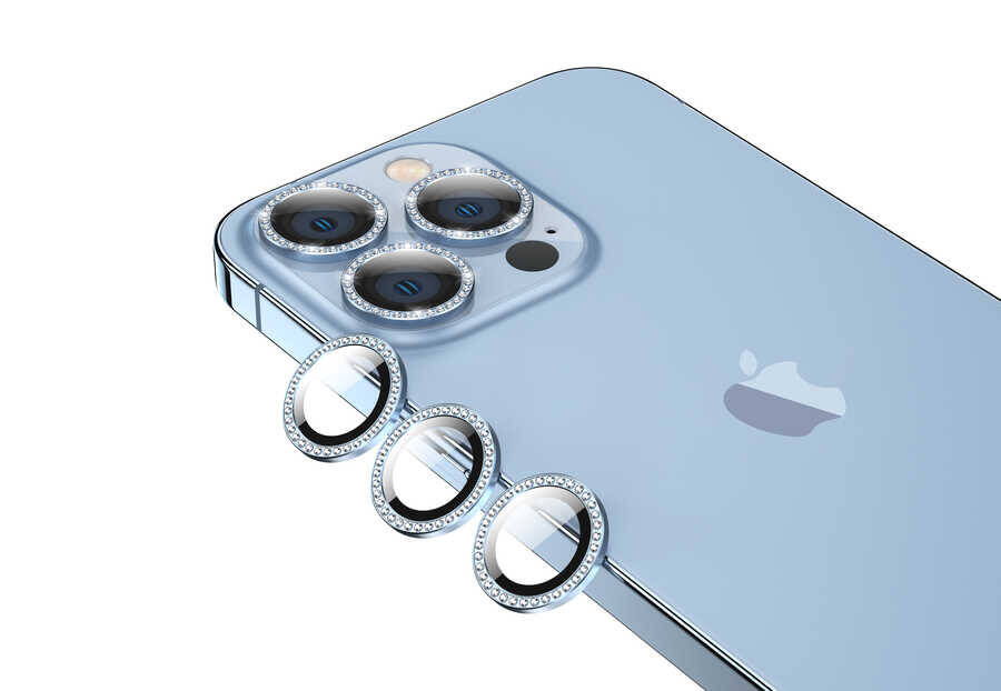 Apple iPhone 13 Pro Zore CL-06 Kamera Lens Koruyucu - 6