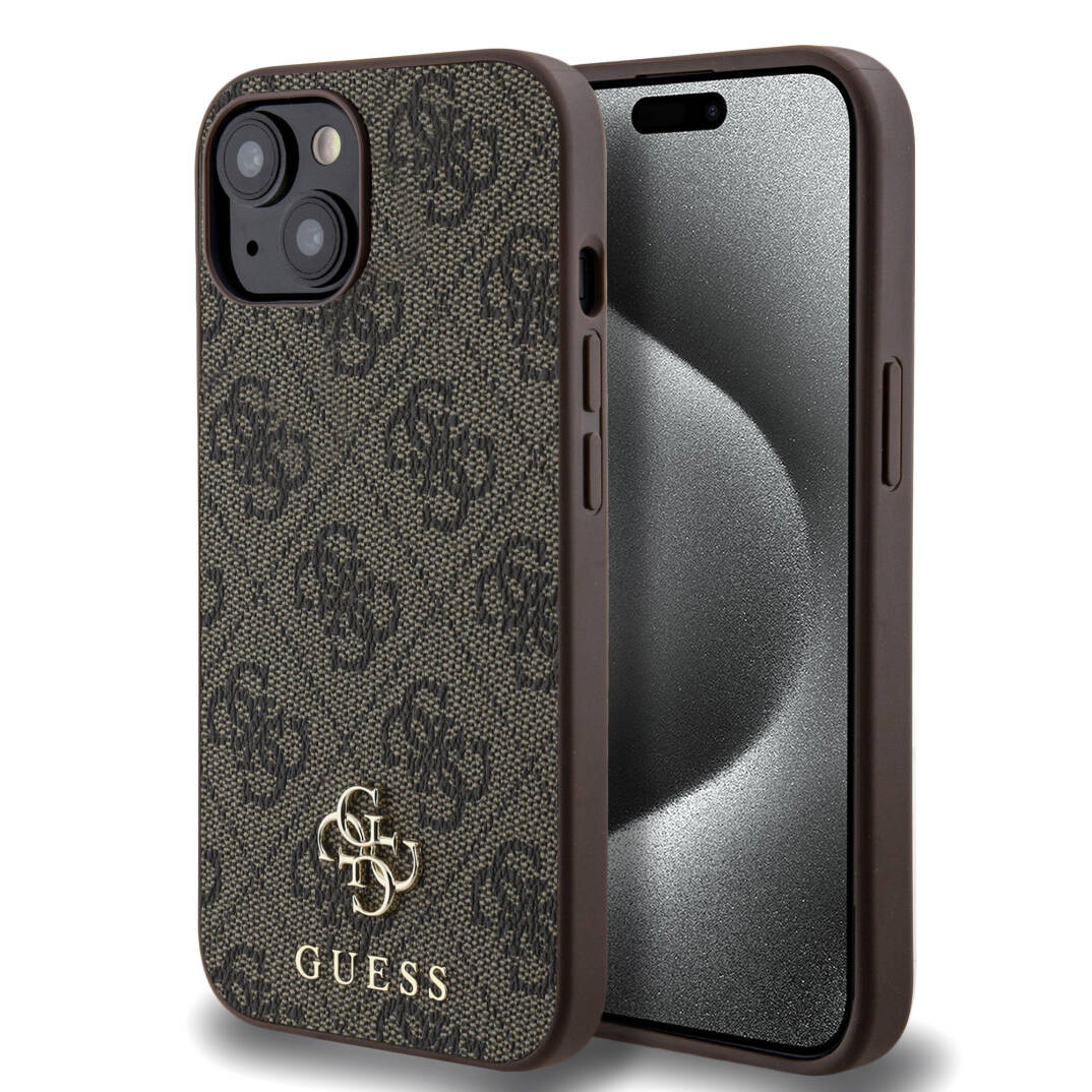 Apple iPhone 14 Kılıf Guess Orjinal Lisanslı M-safe Şarj Özellikli Small 4G Classic Kapak - 22