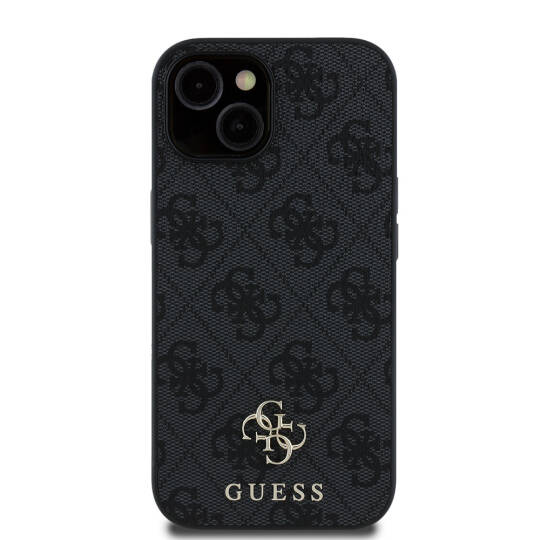 Apple iPhone 14 Kılıf Guess Orjinal Lisanslı M-safe Şarj Özellikli Small 4G Classic Kapak - 3