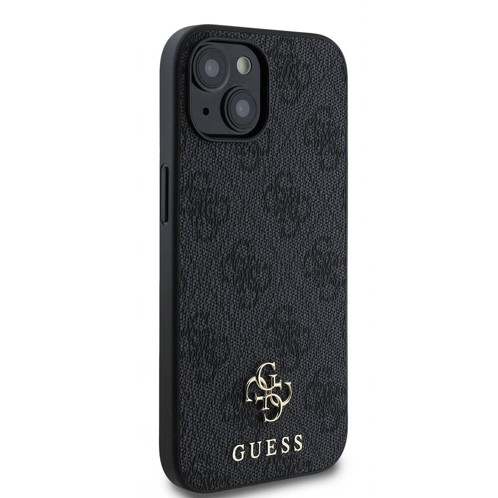 Apple iPhone 14 Kılıf Guess Orjinal Lisanslı M-safe Şarj Özellikli Small 4G Classic Kapak - 4