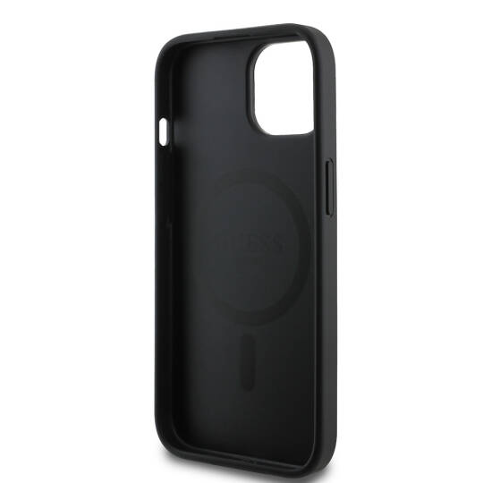 Apple iPhone 14 Kılıf Guess Orjinal Lisanslı M-safe Şarj Özellikli Small 4G Classic Kapak - 7