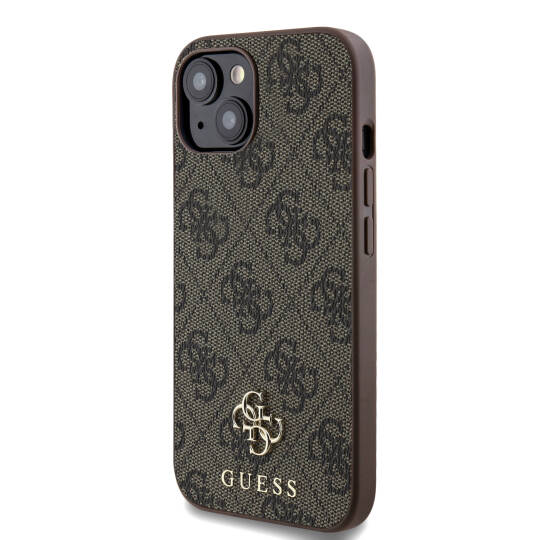 Apple iPhone 14 Kılıf Guess Orjinal Lisanslı M-safe Şarj Özellikli Small 4G Classic Kapak - 9
