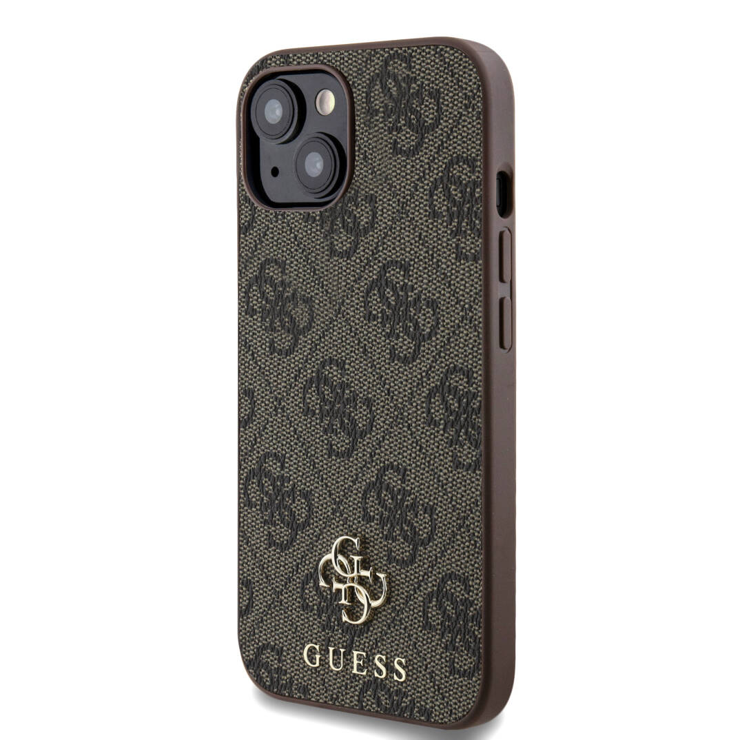Apple iPhone 14 Kılıf Guess Orjinal Lisanslı M-safe Şarj Özellikli Small 4G Classic Kapak - 9