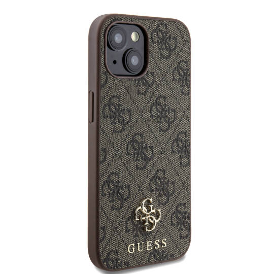 Apple iPhone 14 Kılıf Guess Orjinal Lisanslı M-safe Şarj Özellikli Small 4G Classic Kapak - 11