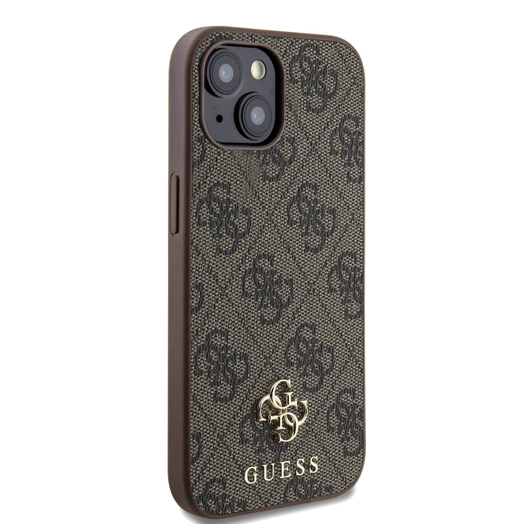 Apple iPhone 14 Kılıf Guess Orjinal Lisanslı M-safe Şarj Özellikli Small 4G Classic Kapak - 11