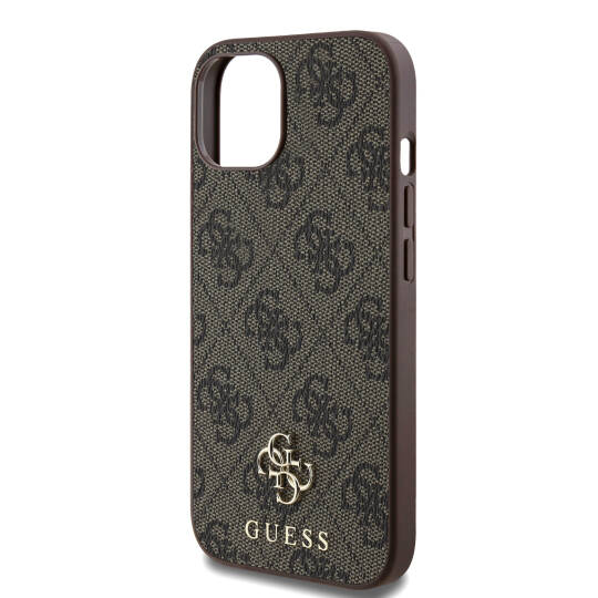 Apple iPhone 14 Kılıf Guess Orjinal Lisanslı M-safe Şarj Özellikli Small 4G Classic Kapak - 13