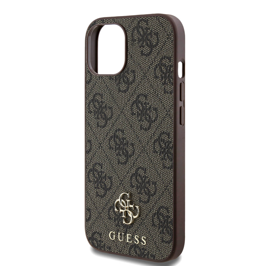 Apple iPhone 14 Kılıf Guess Orjinal Lisanslı M-safe Şarj Özellikli Small 4G Classic Kapak - 13