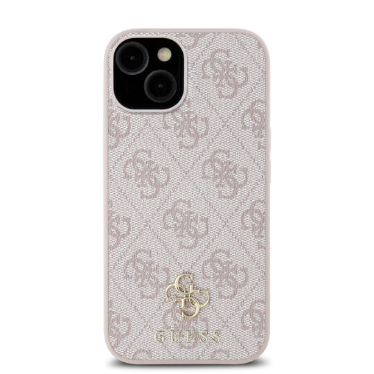 Apple iPhone 14 Kılıf Guess Orjinal Lisanslı M-safe Şarj Özellikli Small 4G Classic Kapak - 17